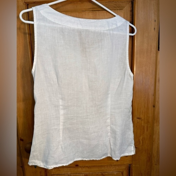 E•Col•o•gie 100% Linen Lightweight Embroidered Camisole Size Medium - Picture 9 of 12